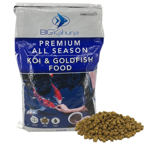 Floating koi fish food - floating,