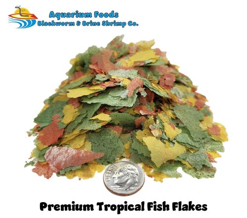 Premium tropical fish flake - premium,