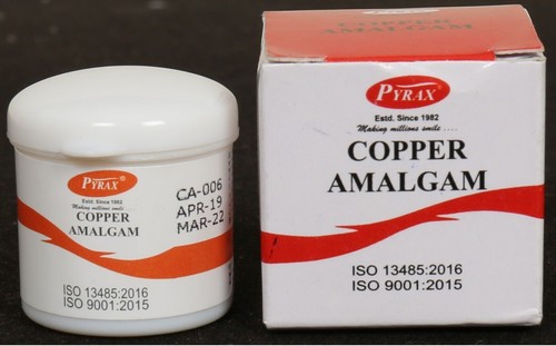 Pyrax dental copper amalgam - pyrax,