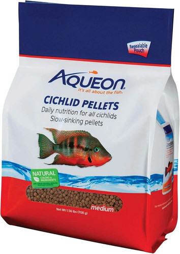 Aqueon cichlid slow sinking - cichlid,