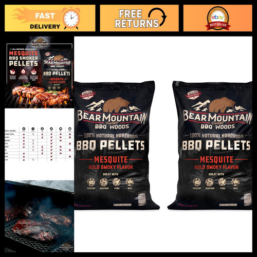 Pack mesquite bbq wood - bbq,