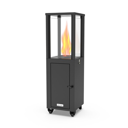 Wood pellets standing - pellets,