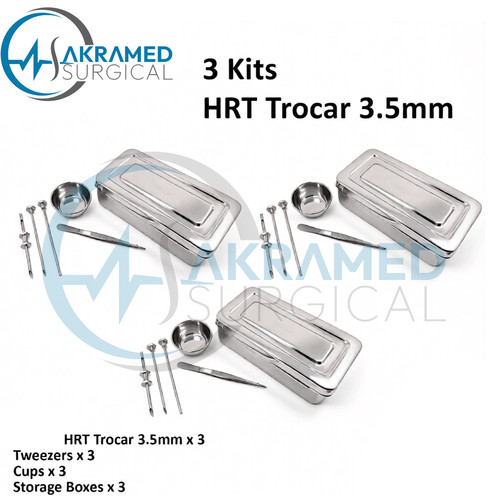 Hrt trocar kit 5mm 3 - kit, 3.5mm